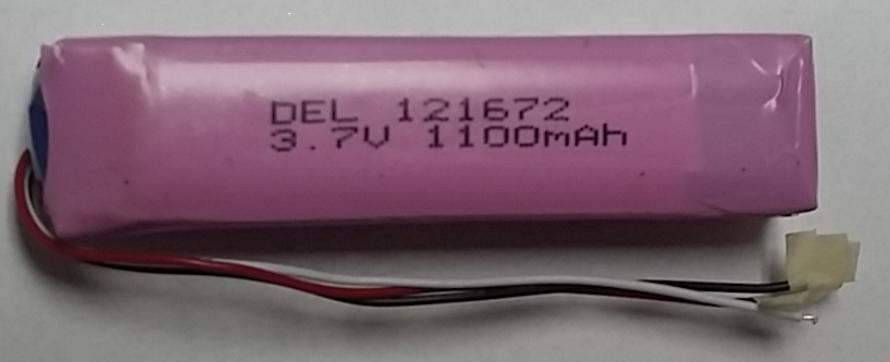 Lithium-ion battery for TV2