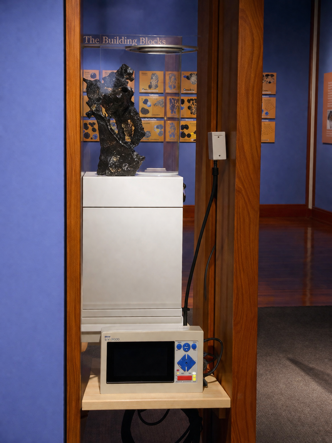 Hygrometer monitoring inside a museum