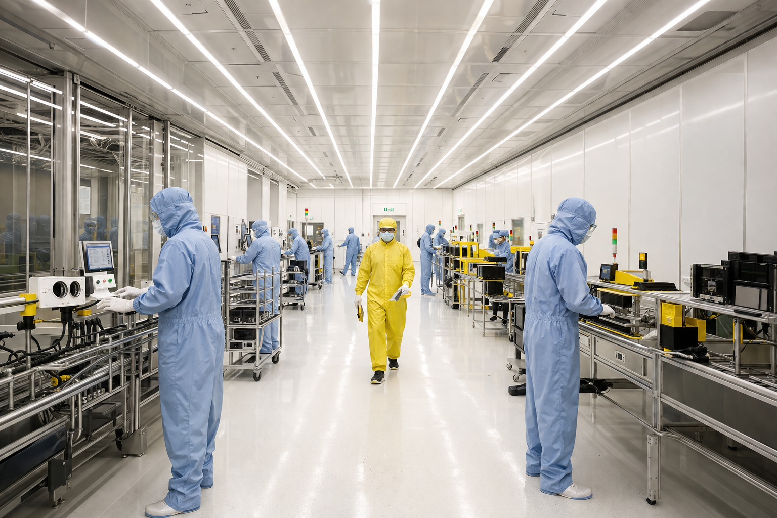 Cleanroom environmental monitoring