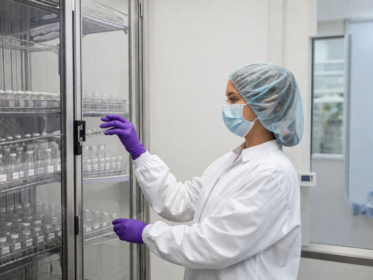 Cleanroom laboratory monitoring